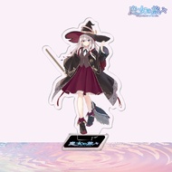clu Wandering Witch: The Journey of Elaina Action Figure Anime Creativity Acrylic Model Toy 15CM Ash