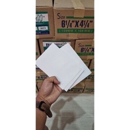 A6 Size White  Envelopes 6.1/4” x 4.1/4” Sampul Surat 4x6 Poskad Kad Kahwin