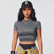 เสื้อยืด โชว์หลัง สาย ออกแบบ