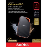 SANDISK EXTREME PRO PORTABLE USB 3.2 SSD V2 4TB (SDSSDE81-4T00-G25)