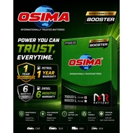 (Installation Provided) OSIMA MF 75D23L || D23 | CAR BATTERY BATERI KERATA