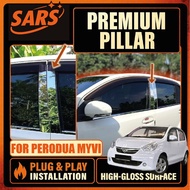 Premium Door Pillar for Perodua Myvi Lagi Best 2011–2014 – Plug & Play accessories kereta