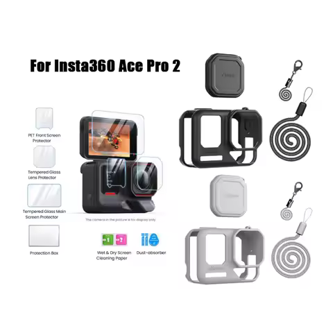 Tempered Glass for Insta360 Ace Pro 2 Screen Camera Lens Protector Glass Film for Insta 360 Ace Pro 