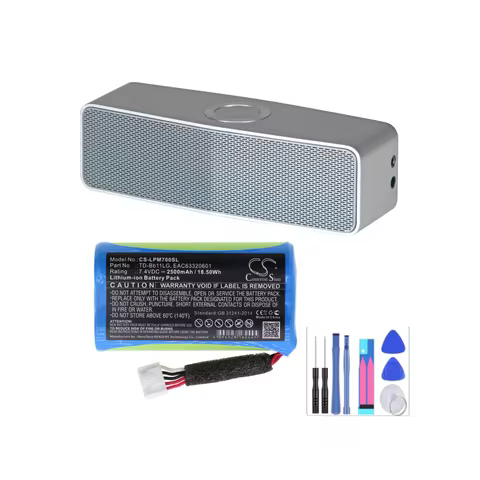 Speaker Battery For LG:Music Flow P7,NP7550,PJ9,PJS9W,PJ9B,PK7,Xboom Go PK7,EAC63320601,EAC63918901,
