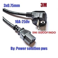 EU C13 Ac Cpu Ups Projector Power Cord Cable 3 Mtr SNI3m