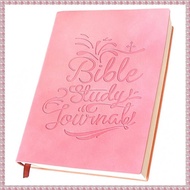 (WBNC) 200Pages Bible Study Journal Notebook S.P Method Bible A5 Agenda Book Study Supplies Thicken