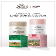 LAROSANNA Australia Bundle Set Lanolin & Emu Oil Cream - Moisturizing & Revitalizing (100 gr)