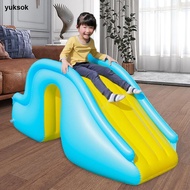 yuksok Inflatable Pool Slide Water Park Strong widening Steps Folding Children Climber Slide Play Ce