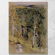 Forest Landscape Eero Järnefelt ejr7 Prints On Canvas