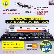 INDONESIAN TRAIN MINIATURE CHILDREN'S LOCOMOTIVE TOY DIECAST KITCHEN MODEL CC 201 8325 AGUNG CRAFT H