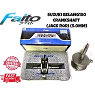 FAITO CRANKSHAFT RACING BELANG CRANK SHAFT JACKROD 5.0MM SUZUKI BELANG CRANKSHAFT ENGINE