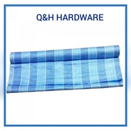 40' × 6' Tarpaulin Canvas Roll (Blue / White)