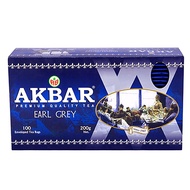 Akbar Premium Earl Grey Tea (100 Teabags) Exclusive Ceylon Tea