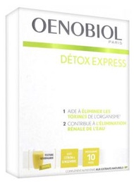 全新包郵！OENOBIOL歐諾美10天排毒飲Detox Express 檸檬薑口味