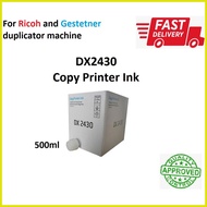 ☩ ▼ ✧ DX2430 Copy Printer and Priport ink for Ricoh and Gestetner DX 2430 DX-2430