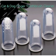 Dog Cat finger soft toothbrush cleaner teeth care brush dental hygiene avoid bad breathe clean bacte