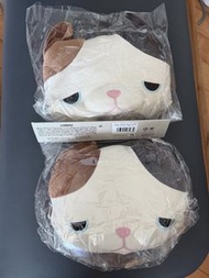 日本Liv Heart三色貓汽車頸枕2個