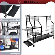 blesiya Golf Bag Storage Display Rack Golf Bag Organizer for Garage for Living Room