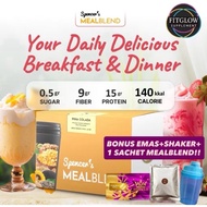 [GOLD BONUS+SHAKER+1 SACHET] SPENCERS MealBlend 1 Box 15 Sachets Spencer's Replacement Healthy Diet 