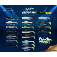 Soft Plastic phantom minnow 8cm KAIDOKU (6ps)