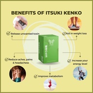 ✅ ♚ ♣ B2-F3 - Original Itsuki Kenko Cleansing Detox Foot Patch Japan for Pain Relief, Diabetes - 20