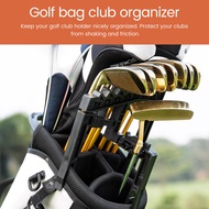 Golf Club Organizers Shafts Holder Golf 9 Iron Club Holders Divider ABS Shafts Holder Stacker