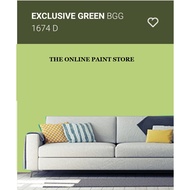 NIPPON EXTERIOR PAINT Q-SHIELD 5 LITER  - BGG1674D EXCLISIVE GREEN