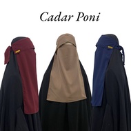 PONI Cadar Niqab Niqab Bandana Bangs Bandana sheet