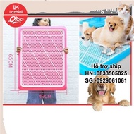 Orgo - Khay vệ sinh chó (Siêu đại 65x50cm) khay nhựa vệ sinh chó / khay hứng kít chó / khay cho chó