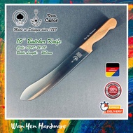 [Made in Germany] F. Herder 10 inch Butcher Knife / Bullnose Knife / Pisau Sembelih W Wooden Handle (0347-26,00)