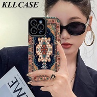 Ethnic Style Pattern Apple 15promax Phone Case iphone14 Chinese Style 13 Lambskin 12 All-Inclusive 4