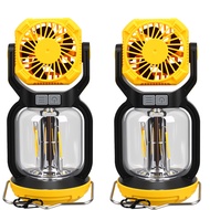 มัลติฟังก์ชั่นพัดลม LED กลางแจ้ง Camping Light USB ชาร์จทังสเตน Filament โคมไฟตะขอโคมไฟสําหรับฤดูร้อ