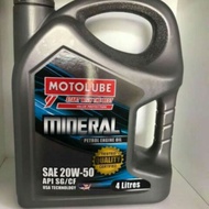 Motolube Engine Oil 20W50 Mineral 4Liter