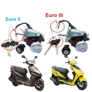 Motorcycle Scooter Ignition Key Switch Set Seat Lock Key For Yamaha CYGNUS Z 125  CYGNUS Z 125 XA125