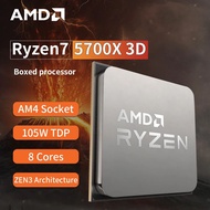 ใหม่ AMD Ryzen 7 5700X3D - R7 5700X3D 5000 Series 8-Core 4.1 GHz ซ็อกเก็ต AM4 ด้าย CPU โปรเซสเซอร์ r