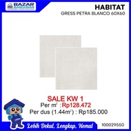 Habitat Petra Blanco Lantai Kamar Mandi Kasar Granit Granit 60X60 1