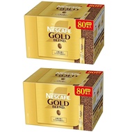 [Direct from Japan]Nescafe Gold Blend Sticks Black 80P x 2 boxes [Soluble Coffee