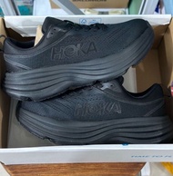 HOKA ONE ONE Bondi 8 4E Wide 跑步鞋 黑