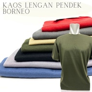 Borneo - Plain Short Sleeve T-Shirt - 100 Thousand Rupiah 3 Pcs