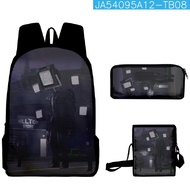 Skibidi Toilet Backpack Speaker Man Tv Man Camcorderman Camera Man Cameraman Boss Bag Pencil Case 3p