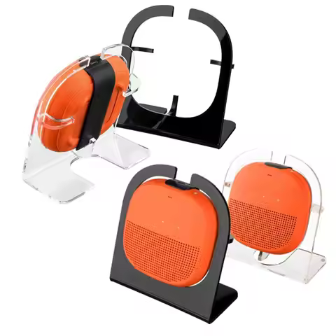 Desktop Computer Speakers Standing Holders Durable Acrylic Plastic Audio Stand for Bose SoundLink Mi