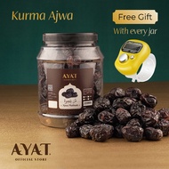 AYAT Dates Kurma Ajwa Madinah (Campur Kecil) Botol Large (AA) 1kg/500g/250g Segar Lembut Ramadan 202