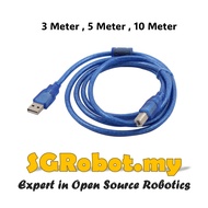 Arduino / 3D 2D Printer USB B Type Cable 30 50 150cm B-Type Cable