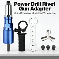 Adapter Blind Rivet Gun Pistol rivet Drill Metal Head Gun Power rivet