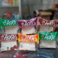 sale !! roti aoka 1 dus 60pcs x 65gram