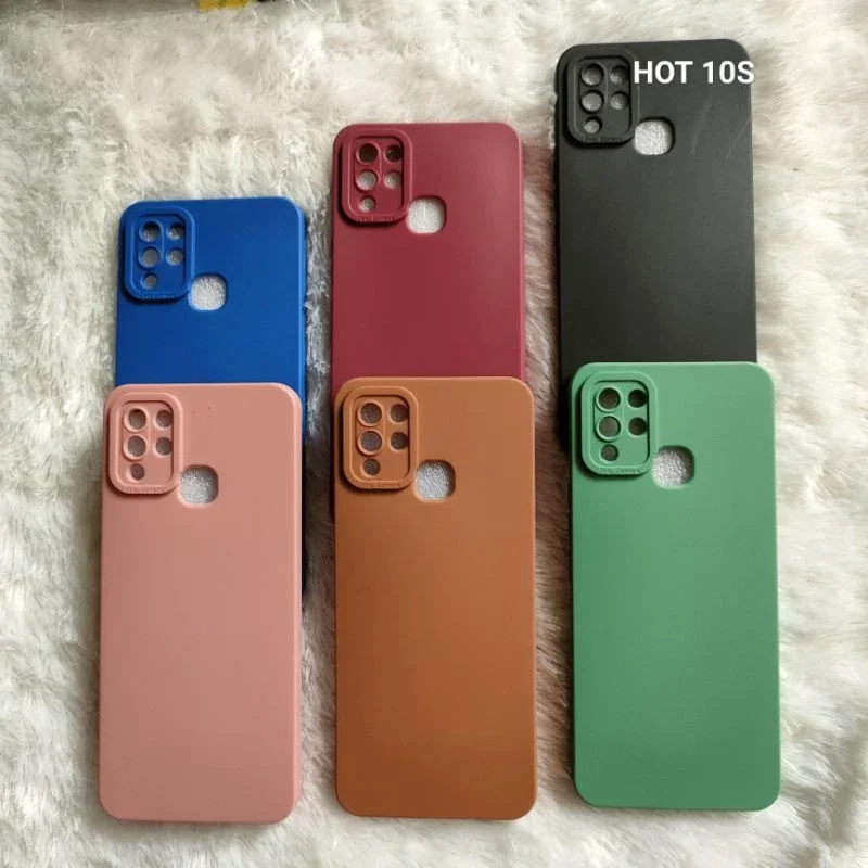 SOFTCASE INFINIX HOT 10/HOT 10S/HOT 11 PLAY SLICON CASE PROCAMERA