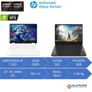 HP OMEN Gaming Laptop 16-AP0057AX, 16-AP0058AX (AMD Ryzen™ AI 7, 16gb ddr5 ram, 512gb ssd, RTX5070, 