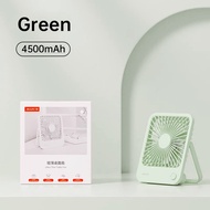 JisuLife Portable Table Fan 1 USB Rechargeable Mini Desk Fan 4500 mAh Battery Small Desktop Fan Suit