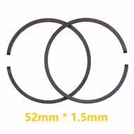 2pcs/lot 52mm x 1.5mm Piston Ring Fit STIHL 038 050 051 MS380 MS381 TS510 Chainsaw Concrete Saws EFC