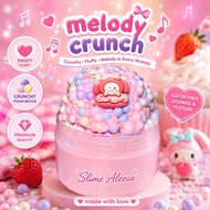 Melody Crunch Slime ( Foam beads and bingsu beads texture)